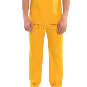 Medical <b>Doctor</b> Nursing Scrub Uniform <b>Set</b> Wholesale Cotton Made New Style Medical Scrub <b>Set</b> - Product Image 6