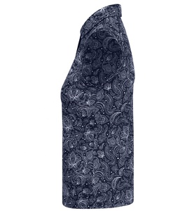 Women's Summer Half-Sleeve for Polo Shirt Custom Fit Breathable Polyester <b>Golf</b> T-Shirts with Plain Collar Knitted Weave - Product Image 3