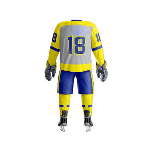 Conjunto de Uniforme de Hockey sobre Hielo Profesional, Ajuste Personalizado para Entrenamiento y Juegos Competitivos - Product Image 3