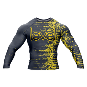 Camisetas de compresión de manga larga Rash Guard para hombre, camisa de gimnasio de secado rápido personalizada para hombre, camisa Bjj Mma Rash Guard - Product Image 1