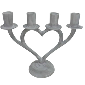 เชิงเทียนโลหะ4แขนสำหรับตกแต่งบ้านและโรงแรมดีไซน์ทันสมัยทำจากอะลูมิเนียม - Product Image 3