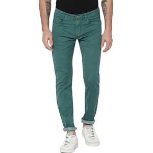 Pantalones Vaqueros Rotos para Hombre al por Mayor, Diseño Nuevo, Pantalones Ajustados Elásticos de Primera Calidad, Color Liso, para Hombre - Product Image 1
