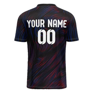 High Quality Customized Unique Breathable Logo Soccer Jersey Uniform Sport Training Classic <b>Football</b> Jerseys for Adult and Kids - Product Image 3