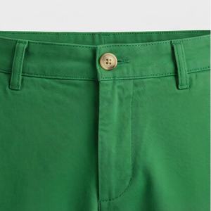 Pantalons chino pour hommes en tissu de coton, fabricant vendant des pantalons formels décontractés sur mesure, OEM, coupe ajustée, design élégant - Product Image 4