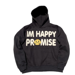 เสื้อมีฮู้ดของผู้ชายผ้าฝ้ายพิมพ์ลายแบบปักโลโก้ได้ทั้งชายและหญิง - Product Image 1