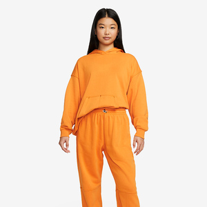 2024 dernier Logo personnalisé coton polaire pull lourd pour les femmes grande taille plaine sweat à capuche hiver tissu éponge - Product Image 2