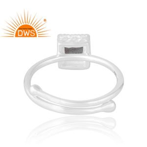 Anillo de piedras preciosas de labradorita Natural de Plata de Ley 925, joyería personalizada para mujer, regalo para ella - Product Image 2