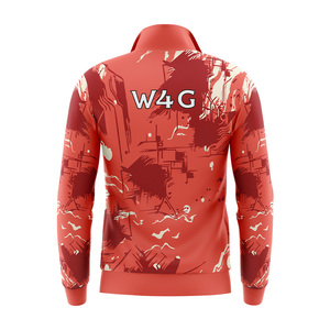 Veste de survêtement unisexe personnalisée à prix avantageux, logo imprimé personnalisé, écologique, coupe-vent, respirante, fermeture éclair intégrale, vêtement d'extérieur formel - Product Image 3