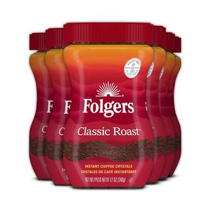 Café instantané Folgers Classic Roast, 12 oz. Pot (lot de 6) - Product Image 1