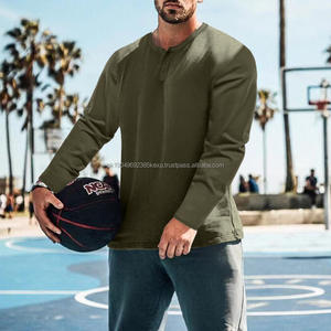 Casual Polyester <b>Shirt</b> for <b>Men</b> t <b>Shirt</b> Full Sleeve Long Sleeve <b>Men</b> Tops Plain t <b>Shirts</b> Wholesale - Product Image 4