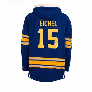 Sublimation Printing Team Hoody Customized Ice Tackle Twill Embroidery Hockey Jersey Custom Hockey Hoodie 100% Polyester - Product Image 2