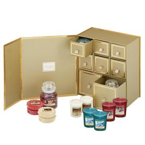 Luxury Christmas Countdown Cosmetic Essential Oil Calender Custom Logo Bath <strong>Boom</strong> Candle Set Advent Calendar Cardboard Box - Product Image 2