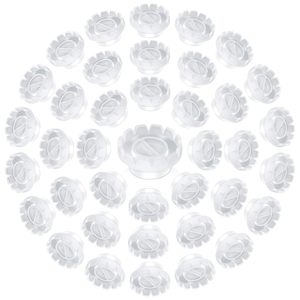 100pcs Volume Lash Fan Blossom Cups Disposable Eyelash Glue <b>Holder</b> Cups for Lash Extension Supplies - Product Image 1