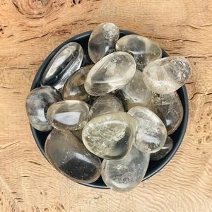 Piedra preciosa suelta caída de cuarzo ahumado natural personalizada con tamaño y forma al por mayor a granel - Product Image 1