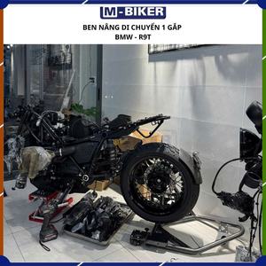 Plataforma Elevadora Móvil MBiker R9T Original de Alta Calidad con Recubrimiento en Polvo, Ruedas y Soportes para Motocicletas de Colocación Trasera - Product Image 2