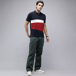 Chemises polo personnalisées de haute qualité, logo personnalisé, uni, décontracté, polyester, coton, polo, uniforme de travail, chemises polo pour hommes - Product Image 4