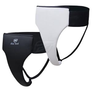 Protector de ingle de cuero de alta calidad personalizado para lucha de boxeo profesional Protector inguinal con diseño de logotipo personalizado - Product Image 1