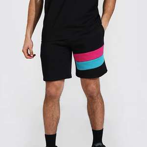 Ensemble de vêtements de sport d'été pour hommes Short de sport respirant T-shirt de compression Élastique Stretch Polyester Spandex Tissu Vêtements de football - Product Image 6