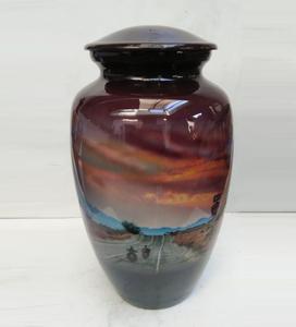 Urne funéraire pour cendres humaines et animales de compagnie, style américain, en métal, vente en gros, personnalisable, souvenir pour adulte, pour homme et femme - Product Image 4