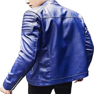 Wholesale Stylish Custom Logo Leather <b>Jacket</b> for Men High Quality <b>Light</b> and Breathable for Winter Street Wear <b>jacket</b> for men - Product Image 4