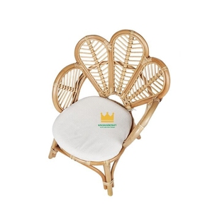 Handmade Vintage & Natural Rattan Flower Chair High Quality Modern Design Living Room Furniture Decor From Vietnam for <b>Dining</b> - Product Image 5