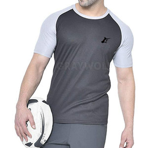 เสื้อยืดฝึกซ้อมคุณภาพพรีเมียม 100% ผ้าฝ้าย สำหรับออกกำลังกายในยิมและวิ่ง ชุดกีฬา-ผ้าแห้งเร็ว เป็นมิตรกับสิ่งแวดล้อม และระบายอากาศได้ดี - Product Image 5