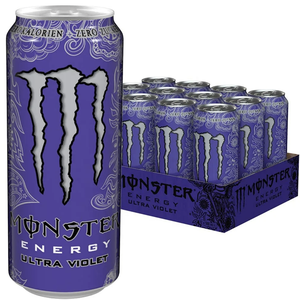Bebida Energética Monsters Energy Drink Power Energy Sabor Original Cereza Verde 16 Fl oz Paquete de 4 - Product Image 5