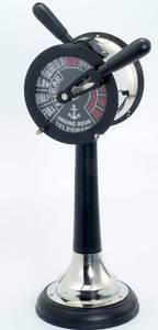 Alta calidad náutica latón barco telégrafo motor orden telégrafo antiguo Metal fundición al por mayor - Product Image 4