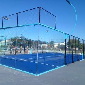 Campo da Paddle Tennis panoramico: visione trasparente a 360 ° e Design ammortizzante sicuro consentono ogni confronto preciso - Product Image 1