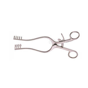 คีมดึงหลังผ่าตัด23.5ซม. คีมสเตนเลสเกรดสูงเครื่องมือผ่าตัดด้านซ้ายขวาเครื่องมือพื้นฐานทางการผ่าตัด - Product Image 1