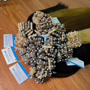 2025 prix de gros cuticule aligné bande de cheveux humains dans les Extensions de cheveux couleur ondulé SDD cheveux vietnamiens - Product Image 6