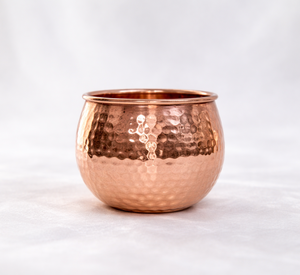 Cuenco de cobre indio, cuenco de cobre para decoración del hogar, cuenco de cobre de lujo, utensilios de cobre ecológicos, cuenco de metal tradicional - Product Image 6