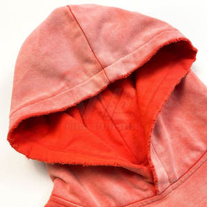 เสื้อฮู้ดซักกรดแบบมีฮู้ดผ้าซักแบบกรดออกแบบได้ตามต้องการสไตล์สตรีทปากีสถาน - Product Image 2