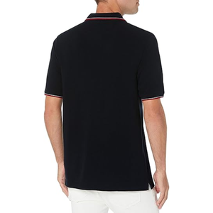 Vente en gros de polo pour hommes chemise en piqué de coton respirant à manches courtes de haute qualité, style d'affaires, chemise multicolore, broderie de logo - Product Image 4