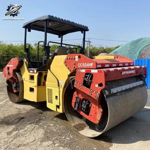 รถบดถนน DynapacCC524HF มือสอง น้ำหนักใช้งาน 12.7 ตัน แบบลูกกลิ้งคู่สั่นสะเทือน ยี่ห้อสวีเดนแท้ รถบดขนาดกลาง - Product Image 5