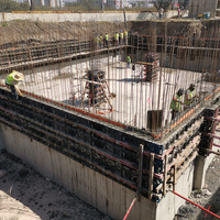 Système de coffrage en plastique modulaire et réutilisable MINGLEI pour le béton