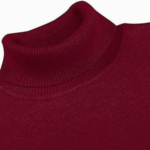 Vente en gros de pulls Offre Spéciale pour hommes, fermeture à glissière en relief, col montant, manches longues, polaire, hiver, motif uni, couleurs unies - Product Image 6