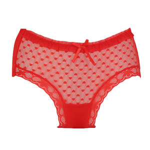 Culotte fantaisie pour femme - Rouge - Product Image 1