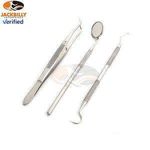 Kit d'examen dentaire de base Jack Billy Enterprises, 3 pièces, instruments dentaires manuels en acier inoxydable de haute qualité, CE ISO13485 - Product Image 6