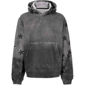 High Quality Custom Logo <b>Thermal</b> Acid Wash <b>Hoodies</b> Cotton Blended Best Selling Cotton Blended <b>Hoodies</b> - Product Image 1