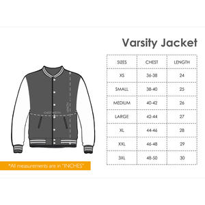 Veste universitaire classique avec logo personnalisé, impression, broderie, style collège personnalisé, fabricant d'usine, fournisseur OEM - Product Image 6