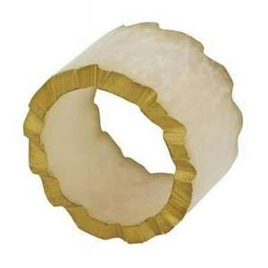 Les ronds de serviette en résine élégants les plus vendus avec des accents métalliques et parfaits pour offrir ou améliorer la décoration de table pour les fêtes - Product Image 5