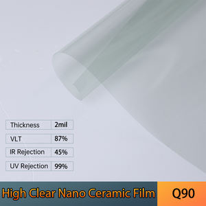 Film solaire <span class=keywords><strong>Sunice</strong></span> à contrôle solaire 70% VLT, 100% anti-UV, nano-céramique / IR, 60 pouces x 100 pieds - Product Image 5