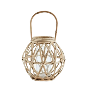 Lanterne en bambou de conception ovale accessoires d'éclairage décoratifs lanterne en bois écologique pour la maison et l'hôtel prix de quantité en vrac - Product Image 2