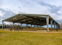 Structure en acier de haute qualité pour arène d'équitation, terrain de dressage équestre à portée libre