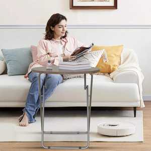 Mesa Auxiliar Plegable Portátil Contemporánea para TV, Mesa Redonda Pequeña Plegable para el Hogar, Apartamento y Uso en Exteriores - Product Image 2