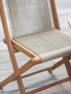 Scandinavian Teak <b>Folding</b> <b>Dining</b> <b>Chair</b> Outdoor Patio Furniture for Resort and Villa - Product Image 2