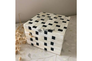 Caja de incrustaciones de hueso Premium para almacenamiento decorativo, organizador de joyas hecho a mano, Idea de regalo elegante Tradebyd - Product Image 3