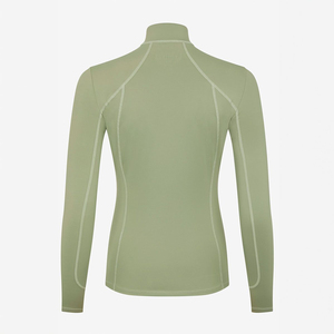 เสื้อกอล์ฟแขนยาวเสื้อขี่ม้ามีซิปเสื้อนักขี่ม้า4ทางผ้ายืด - Product Image 6