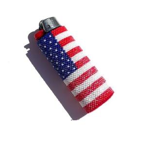 Cubierta de encendedor de cuentas de semillas de diseño único, funda ligera para uso DIY, cubierta de encendedor hecha a mano con cuentas superiores, se acepta diseño personalizado - Product Image 5